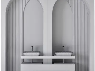 BATHROOM FURNITURE NO20 A 3D model