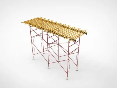 Scaffolding 3D model