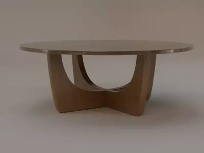 Minimalist coffee table 3D model