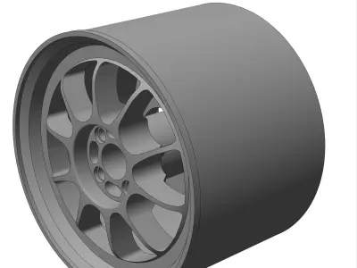 TR Motorsport FF10 164 RIMS FOR HOTWHEELS 3D print model 3D print model