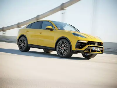 German sport SUV 3D model purchase