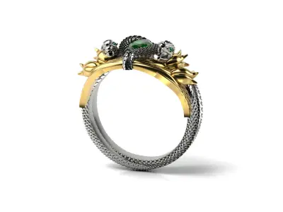 Fan Ring LOTR 3D print model