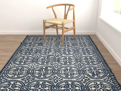 Rugs No 225 Low-poly 3D model
