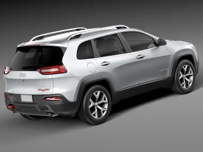 Jeep Cherokee Euro 2014 3D model