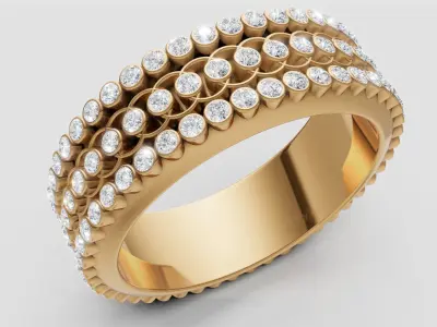 BARCELET GOLD PENDANT   3D print model