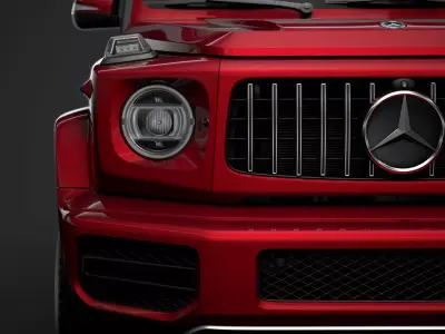 Mercedes AMG G 63 Worldwide 3d W463 2020 3D model