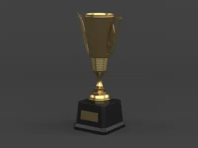 Trophy Cups 3D model 27