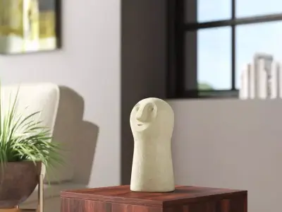 Sumba Stone Sculpture 3D model