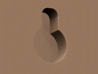 Wall Decor Plate with Ancient Egyptian Motifs  size   3D print model