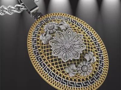 Pendant 3D print model