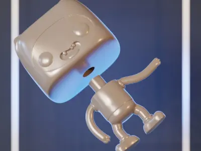 COLLECTION WITH 4 ADVENTURE TIME CHARACTERS Funko Pop 3D print model