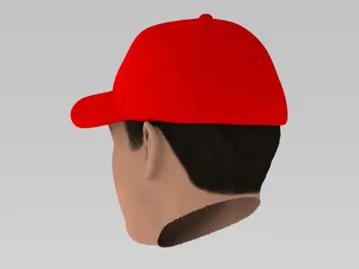 Michael Schumacher 3D model
