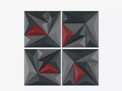 Wall pattern model  3D model