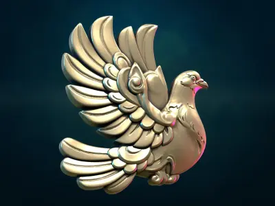 Pigeon III 3D print model