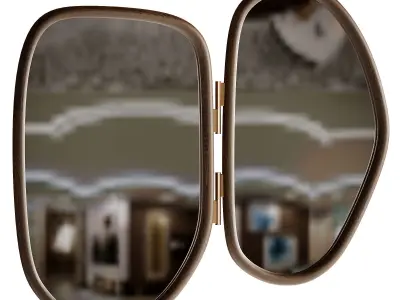 Folded Mirror 3D model