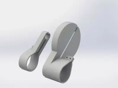 Wineee pair of scissors 3D print model