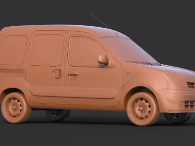 Renault Kangoo 2006 3D print model
