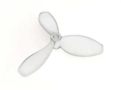 Marine propeller 03 3D model