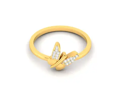 Women Engagement Ring 3dm STL FBX OBJ Render 3D print model get