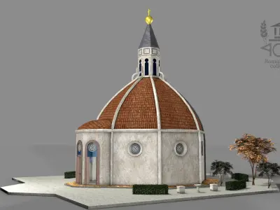 Rome Catedral 3D model
