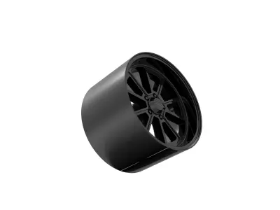 AMERICAN RACING DRAFT WHEEL 3D PRINT MODEL 3D print model