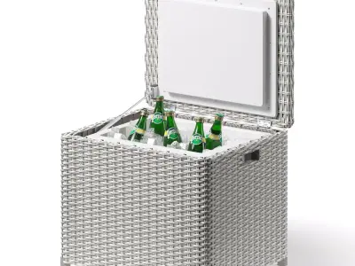 OVE Wicker Cooler 3D model