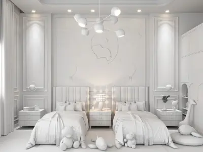 interior 040 3D model