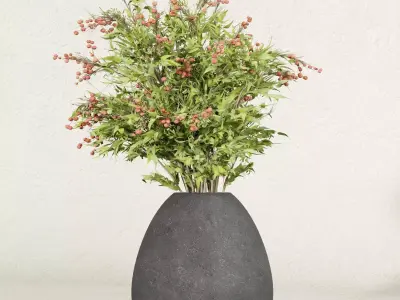 Flowe bouquets 04 3D model