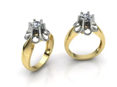 Jewelry Gold ring  3D print model purchase