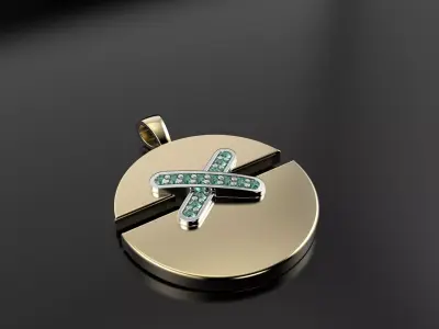 Chaumet 2 pendants  3D print model