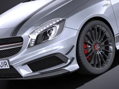 Mercedes-Benz A45 AMG Edition 1 2015 VRAY 3D model