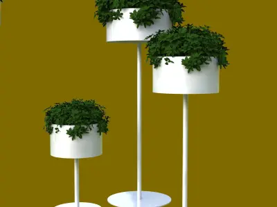 Cloud -  Pot 3D model