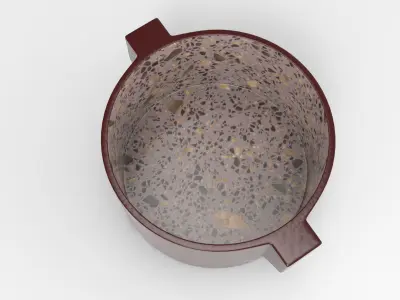 Ridi Plant Pot Low-poly 3D model
