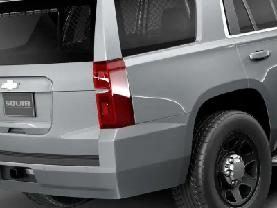 Chevrolet Tahoe PPV 2015 NYPD 3D model