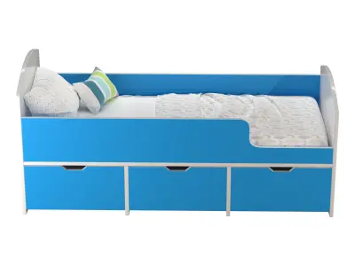 Loft bed Yaroff Kid Mini 3D model
