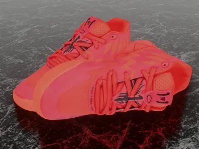 PUMA MB 01 3D SHOES Low-poly 3D model