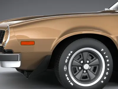 Chevrolet Camaro CG 1974 3D model