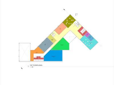 hotel 4 star 3D model