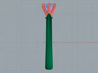 Soliter ring 3D print model Free 3D print model