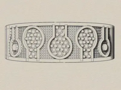 free jewelry ring Free 3D print model order