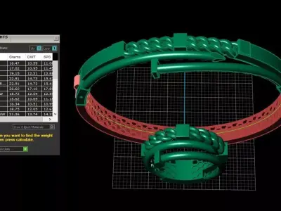 bracelet  3D print model
