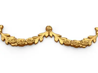Classic decor ornament 35  3D print model