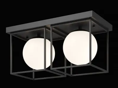 732627 Gabbia Lightstar Sconce or Ceiling chandelier 3D model