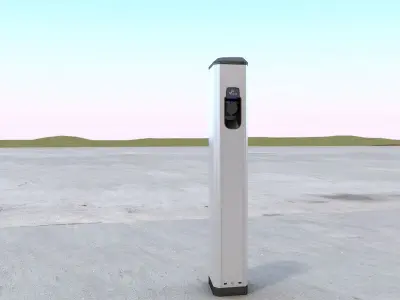 GARO LS4 EV Charging 3D model