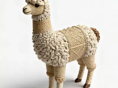 Alpaca 3D print model