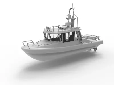 Naiad Sea Search and Rescue 3D print model