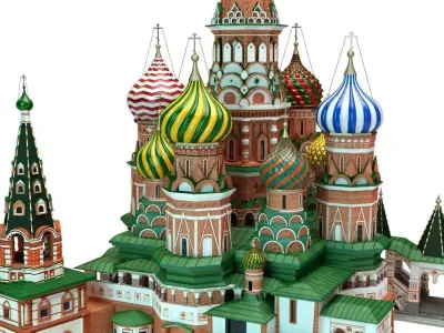 Saint Basils Cathedral 3D model