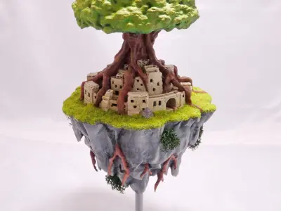Sky Island 3D print model