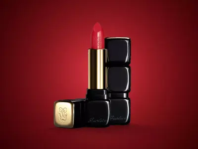 Lipstick Guerlain - KissKiss - Le rouge creme galbant 3D model