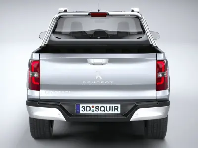 Peugeot Landtrek 2021 3D model